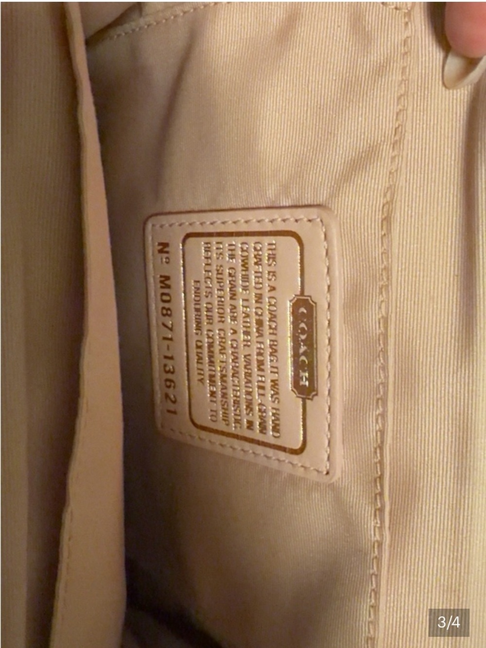 Coach Pink Parker Kisslock Purse - Picture 2 of 9